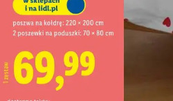 Pościel z bawełny renforce Livarno Home