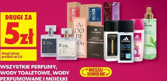 Wszystkie perfumy, wody toaletowe, wody perfumowane i mgiełki