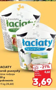 Łaciaty serek puszysty