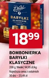 Bombonierka baryłki klasyczne