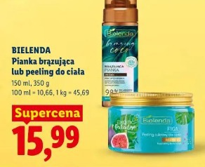 Bielenda Pianka brązująca lub peeling do ciała