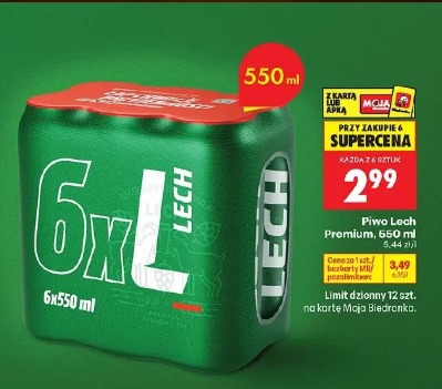 Piwo Lech Premium