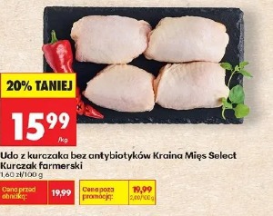 Udo z kurczaka bez antybiotyków Kraina Mięs Select Kurczak farmerski
