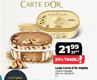 Lody Carte d'Or Algida