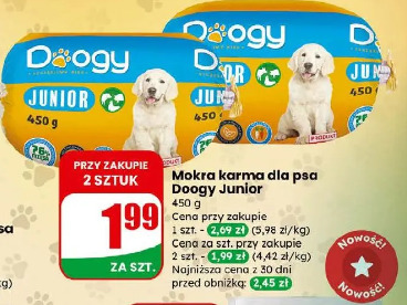 Mokra karma dla psa Doogy Junior