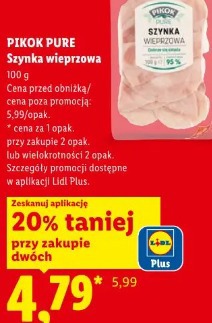 Pikok Pure Szynka wieprzowa