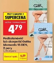 Podkolanówki lub skarpetki Gatta Moments 15 DEN
