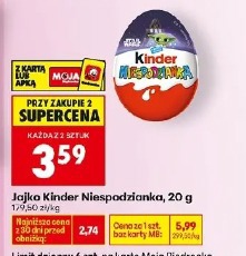 Jajko Kinder Niespodzianka, 20 g