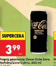 Napój gazowany Coca-Cola Zero Kofeiny/Zero Cukru