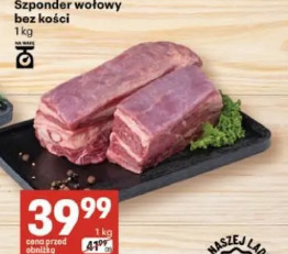Szponder wołowy bez kości