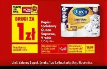Papier toaletowy Qeen Supreme 9 rolek