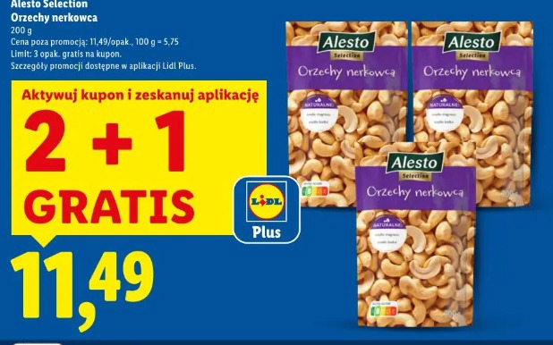 Alesto Selection Orzechy nerkowca