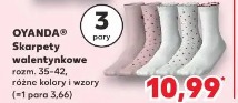 Oyanda Skarpety walentynkowe różne kolory i wzory