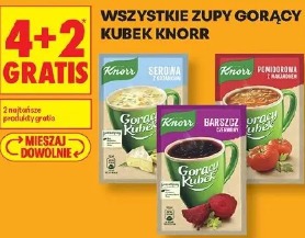 Wszystkie zupy Gorący Kubek Knorr