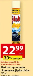 Plak do czyszczenia i konserwacji plastików