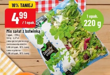 Mix sałat z botwinką Zielony Smak