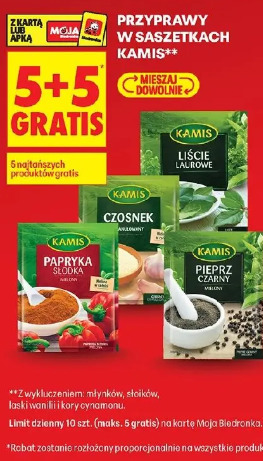 Przyprawy w saszetkach Kamis