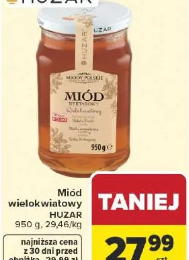 Miód wielokwiatowy HUZAR