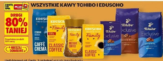 Wszystkie kawy Tchibo i Eduscho