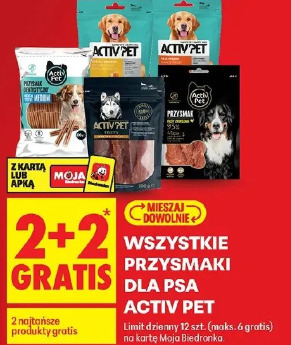 Wszystkie przysmaki dla psa Activ Pet