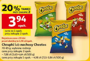 Chrupki lub nachosy Cheetos