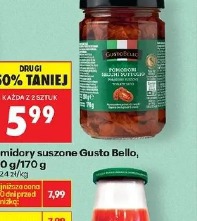 Pomidory suszone Gusto Bello, 280 g/170 g