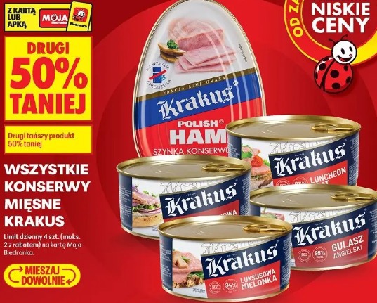 Wszystkie konserwy mięsne Krakus