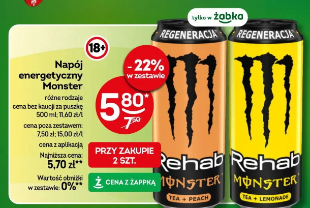 Napój energetyczny Monster