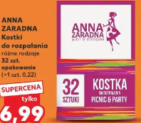 Anna Zaradna Kostki do rozpalania PICNIC & PARTY