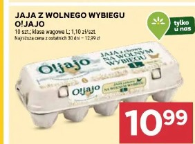 Jaja z wolnego wybiegu O!jajo