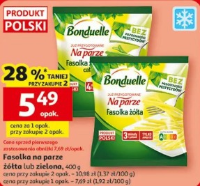 Fasolka na parze żółta lub zielona, Bonduelle