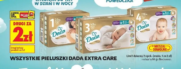 Wszystkie pieluszki Dada Extra Care