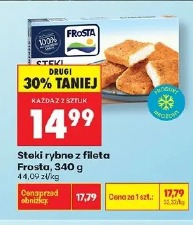 Steki rybne z fileta Frosta