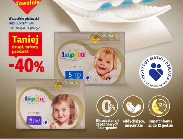 Lupilu Premium pieluszki