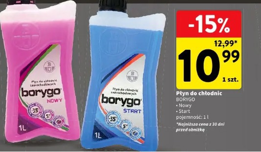 Płyn do chłodnic Borygo