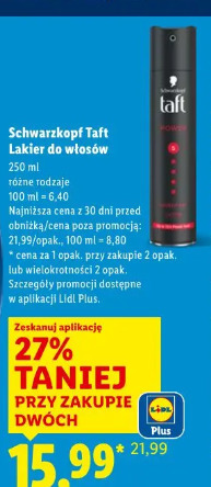 Schwarzkopf Taft Lakier do włosów