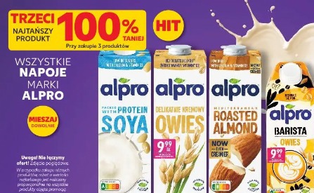 Wszystkie napoje marki Alpro