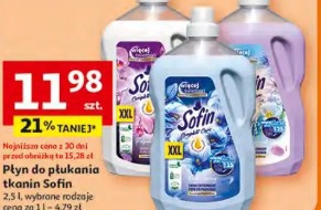 Płyn do płukania tkanin Sofin