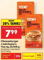 Cheeseburger z ketchupem Yeemy