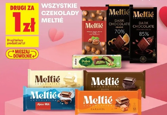 Wszystkie czekolady Meltie