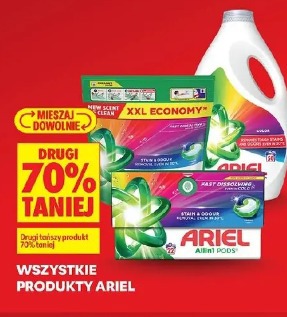 Ariel produkty do prania