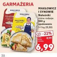 Makłowicz i Synowie Naleśniki z różnym nadzieniem