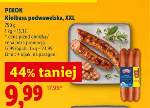 Pikok Kiełbasa podwawelska, XXL
