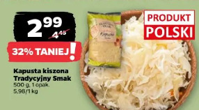 Kapusta kiszona Tradycyjny Smak