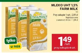 Mleko UHT 1,5% Farm Milk