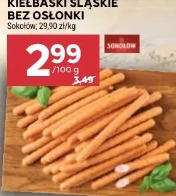 Kiełbaski śląskie bez osłonki 