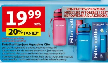 Butelka filtrująca Aquaphor City