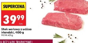 Stek wołowy z udźca irlandzki