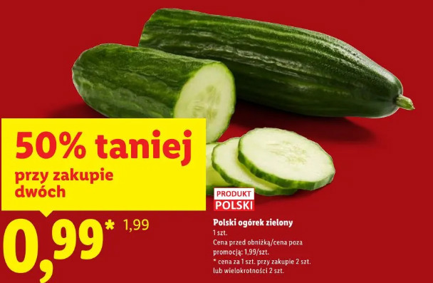 Polski ogórek zielony