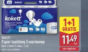 Kokett Papier toaletowy 3-warstwowy